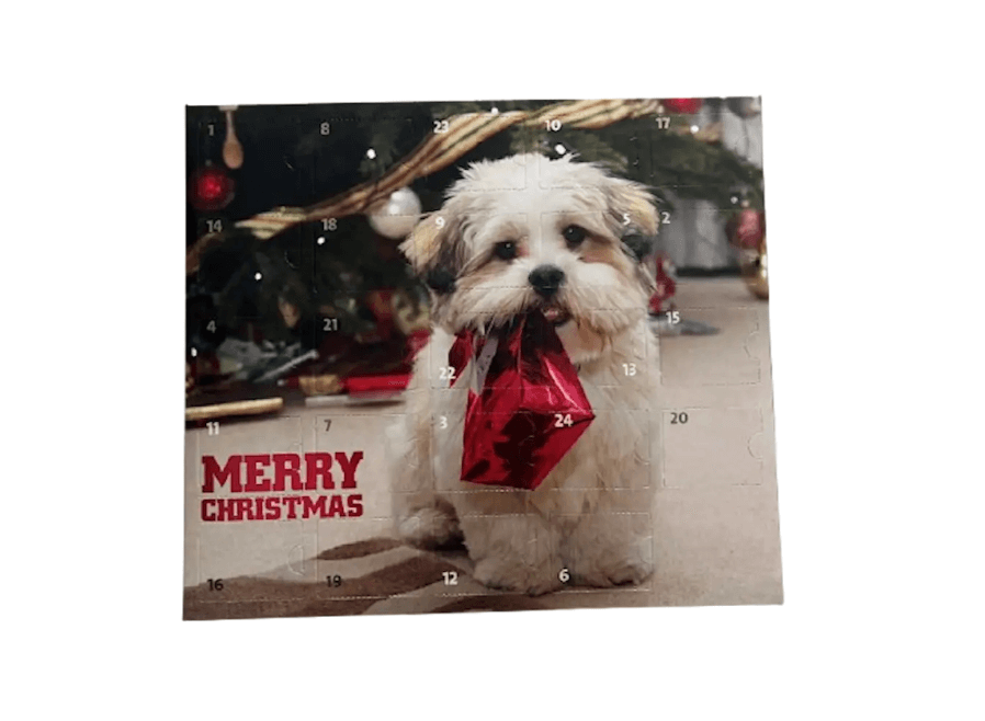 Zoo julkalender för hund med smakrika godisbitar och överraskningar – gör december extra rolig för din fyrbenta vän.