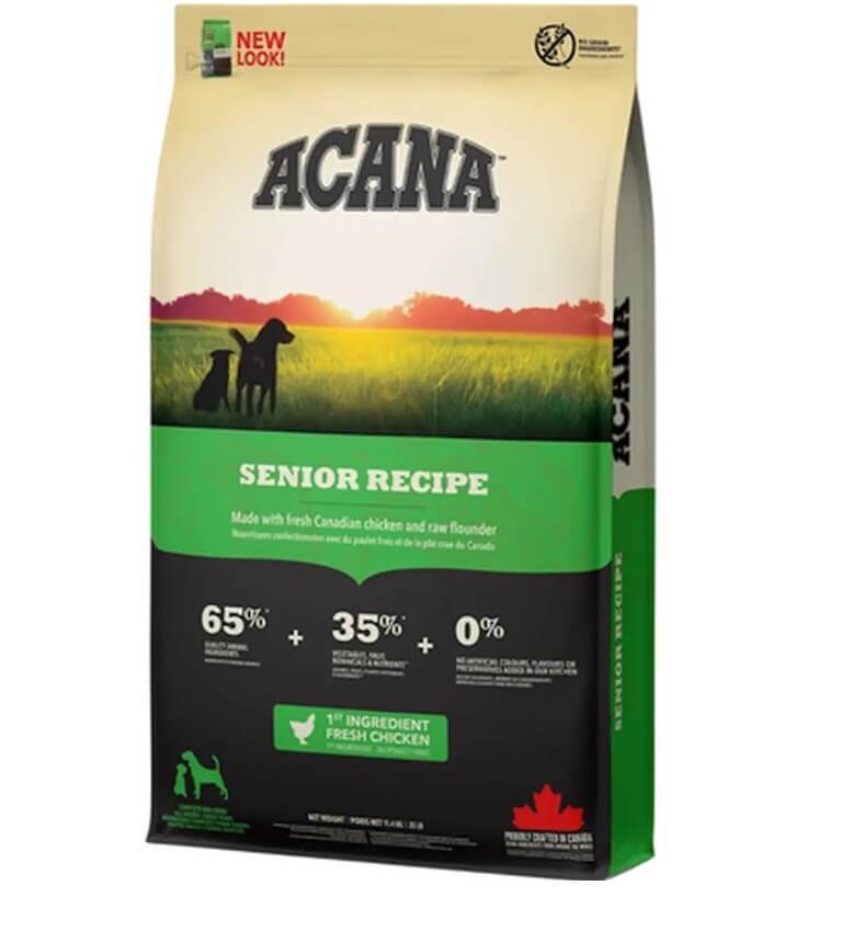 Heritage Senior hundfoder – seniorfoder för äldre hundar med hög andel animaliskt protein.